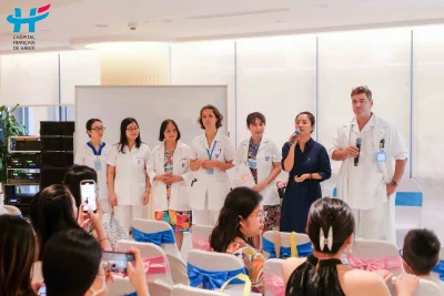 Hanoi French Hospital&#039;s &quot;Petit Rayon de Soleil&quot; Talk Show Empowers Expectant Mothers with Essential Knowledge